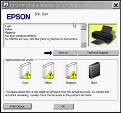 epson l200 wic reset key free download